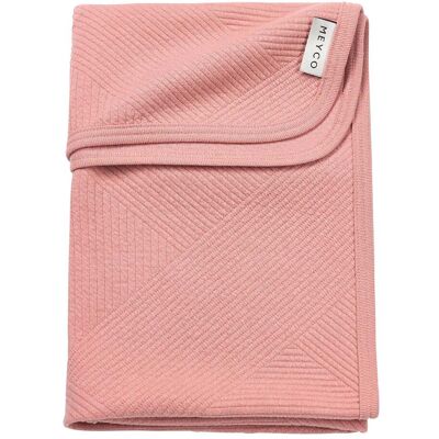 Meyco Baby Babydecke 75x100 cm 0.5 TOG rosa Meyco Baby Babydecke 75x100 cm 0.5 TOG rosa