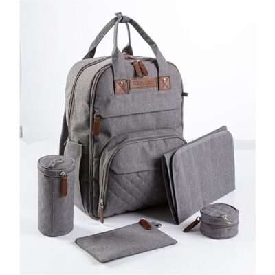 2hearts Wickelrucksack Functional grau 2hearts Wickelrucksack Functional grau
