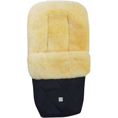 Kaiser Lammfellfußsack COOSY schwarz Kaiser Lammfellfußsack COOSY schwarz