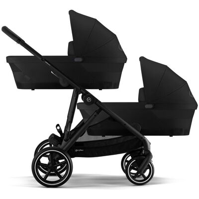 Cybex Zwillings- und Geschwisterwagen Gazelle S schwarz Cybex Zwillings- und Geschwisterwagen Gazelle S schwarz