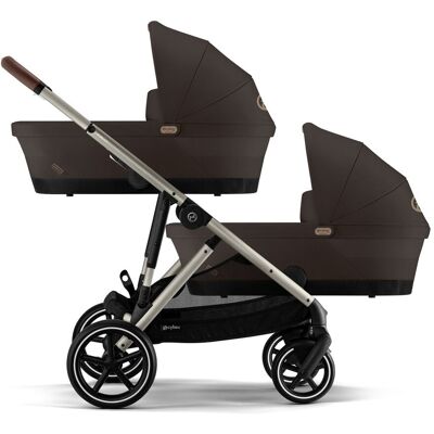 Cybex Zwillings- und Geschwisterwagen Gazelle S braun Cybex Zwillings- und Geschwisterwagen Gazelle S braun