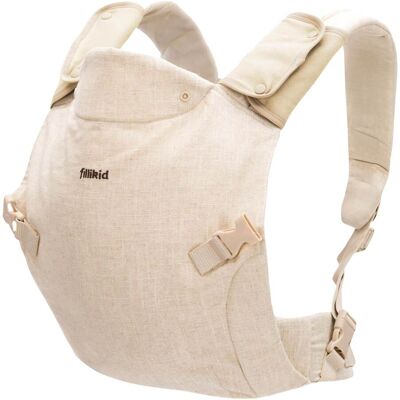 fillikid Babytrage Natural, 2 Tragepositionen beige fillikid Babytrage Natural, 2 Tragepositionen beige