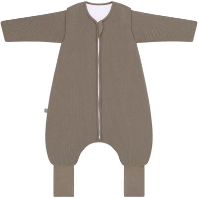 emma & noah Winter-Sleepoverall Essential mit abnehmbaren Ärmeln und Umschlag-Füßchen 3.5 TOG braun emma & noah Winter-Sleepoverall Essential mit abnehmbaren Ärmeln und Umschlag-Füßchen 3.5 TOG braun