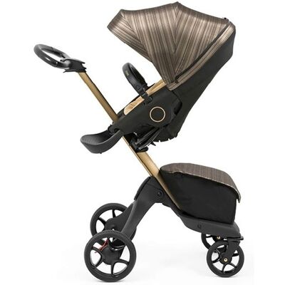 Stokke Kinderwagen Xplory X schwarz gold Stokke Kinderwagen Xplory X schwarz gold