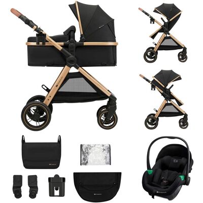 Kinderkraft Kombikinderwagen Trio-Set ESME PRO 3in1 inkl. Babyschale MINK PRO 2 schwarz Kinderkraft Kombikinderwagen Trio-Set ESME PRO 3in1 inkl. Babyschale MINK PRO 2 schwarz
