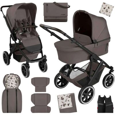 ABC Design Kombikinderwagen Salsa 5 Air Starter Set braun ABC Design Kombikinderwagen Salsa 5 Air Starter Set braun