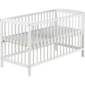 Schardt Kinderbett Felix - Kiefer massiv, 60 x 120 cm - Weiß Schardt Kinderbett Felix - Kiefer massiv, 60 x 120 cm - Weiß