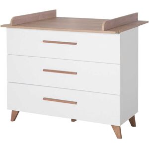 Roba Ole Wickelkommode - Weiß, 110x75,5x98cm - Teil der 'Ole'-Kollektion Roba Ole Wickelkommode - Weiß, 110x75,5x98cm - Teil der 'Ole'-Kollektion