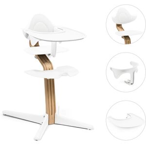 Stokke Bundle Hochstuhl Eiche inkl. Babyset und Tray weiss Stokke Bundle Hochstuhl Eiche inkl. Babyset und Tray weiss