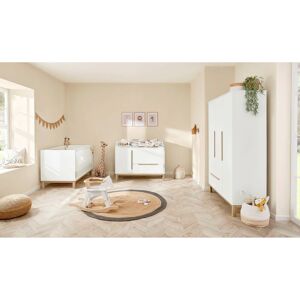 Pinolino 3-tlg. Babyzimmer Juna inkl. Windeleimerauszug weiss Pinolino 3-tlg. Babyzimmer Juna inkl. Windeleimerauszug weiss