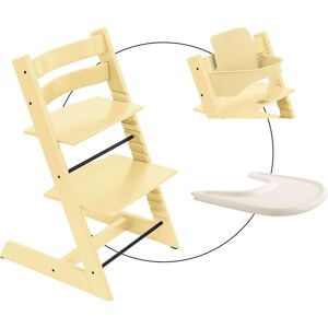 Stokke Bundle Treppenhochstuhl inklusive Babyset & Tray gelb Stokke Bundle Treppenhochstuhl inklusive Babyset & Tray gelb