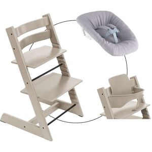 Stokke Bundle Treppenhochstuhl inkl. Newbornset Light Grey & Babyset grau Stokke Bundle Treppenhochstuhl inkl. Newbornset Light Grey & Babyset grau