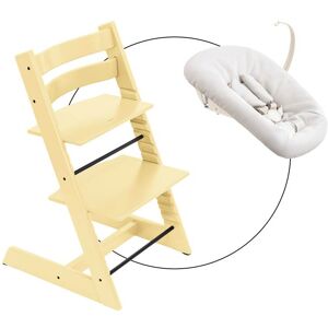 Stokke Bundle Treppenhochstuhl inklusive Newbornset Vanilla White gelb Stokke Bundle Treppenhochstuhl inklusive Newbornset Vanilla White gelb