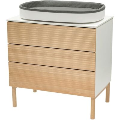 Stokke Bundle Kommode inkl. Wickelaufsatz Changer natur Stokke Bundle Kommode inkl. Wickelaufsatz Changer natur
