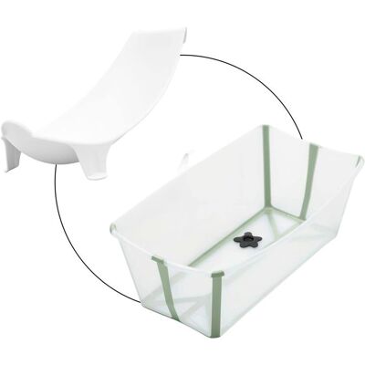 Stokke Bundle Badewanne inkl. Badewannensitz Newborn Support gruen Stokke Bundle Badewanne inkl. Badewannensitz Newborn Support gruen