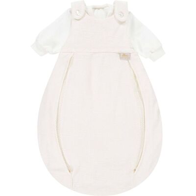 Alvi 2-tlg. Ganzjahresschlafsack Frottier mit Belüftungssystem 2.5 TOG weiss Alvi 2-tlg. Ganzjahresschlafsack Frottier mit Belüftungssystem 2.5 TOG weiss