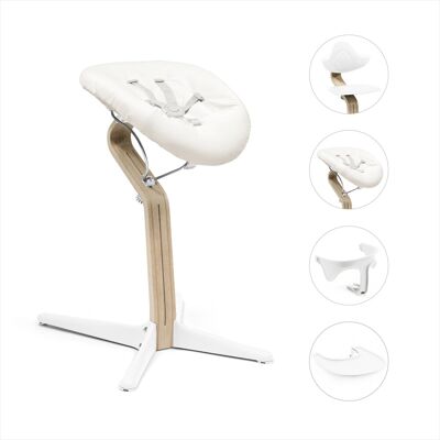 Stokke Bundle Hochstuhl inkl. Newbornset, Babyset und Tray weiss Stokke Bundle Hochstuhl inkl. Newbornset, Babyset und Tray weiss