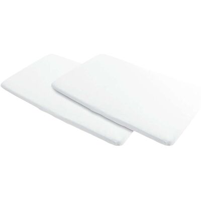 Maxi-Cosi 2er-Pack Spannbetttuch für Reisebett Merlin weiss Maxi-Cosi 2er-Pack Spannbetttuch für Reisebett Merlin weiss