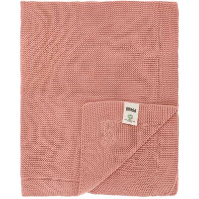 fillikid Babydecke Strick 80x100 cm rosa fillikid Babydecke Strick 80x100 cm rosa
