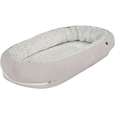 Alvi Kuschelnest Jersey 54x86 cm grau Alvi Kuschelnest Jersey 54x86 cm grau