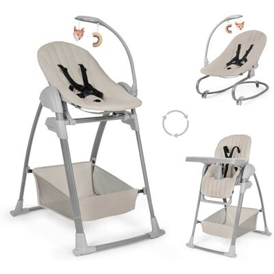 Hauck Hochstuhl Sit N Relax 3in1 beige Hauck Hochstuhl Sit N Relax 3in1 beige