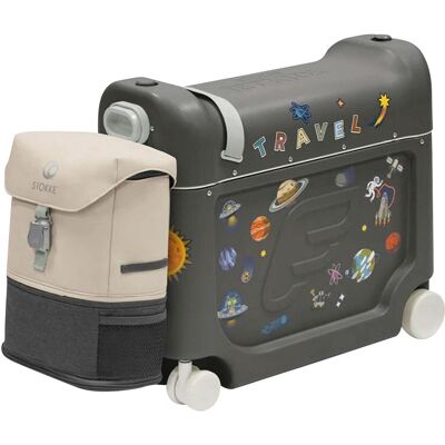 Stokke Reiseset inkl. BedBox und Wickelrucksack grau Stokke Reiseset inkl. BedBox und Wickelrucksack grau