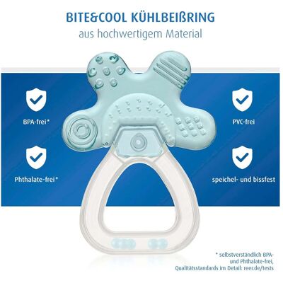 reer Kühlbeißring Bite&Cool hellblau reer Kühlbeißring Bite&Cool hellblau