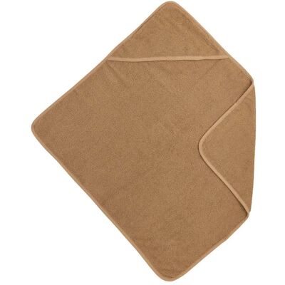 Meyco Baby Kapuzenbadetuch 75x75 cm braun Meyco Baby Kapuzenbadetuch 75x75 cm braun