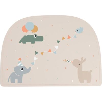 Done by Deer Platzset aus Silikon natur Done by Deer Platzset aus Silikon natur