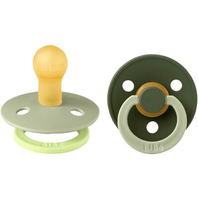 BIBS 2-er Pack Studio Collection Schnuller Latex, 0-6M mehrfarbig BIBS 2-er Pack Studio Collection Schnuller Latex, 0-6M mehrfarbig