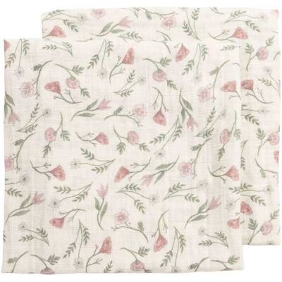 Meyco Baby 2er-Pack Mullwindeln 70x70 cm mehrfarbig Meyco Baby 2er-Pack Mullwindeln 70x70 cm mehrfarbig