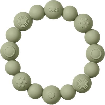 BIBS Beißring Silikon gruen BIBS Beißring Silikon gruen