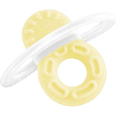 MAM Beißring Bite & Relax Phase 1 ab 2 Monaten gelb MAM Beißring Bite & Relax Phase 1 ab 2 Monaten gelb
