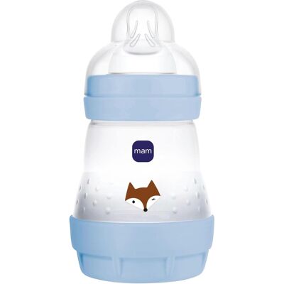 MAM Babyflasche Easy Start matt, Anti-Kolik, 160 ml, ab 0M blau MAM Babyflasche Easy Start matt, Anti-Kolik, 160 ml, ab 0M blau