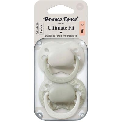 Tommee Tippee 2er-Pack Schnuller Latex 0-6M mehrfarbig Tommee Tippee 2er-Pack Schnuller Latex 0-6M mehrfarbig
