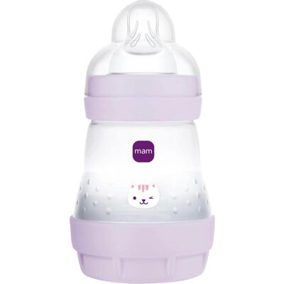 MAM Babyflasche Easy Start matt, Anti-Kolik, 160 ml, ab 0M lila MAM Babyflasche Easy Start matt, Anti-Kolik, 160 ml, ab 0M lila