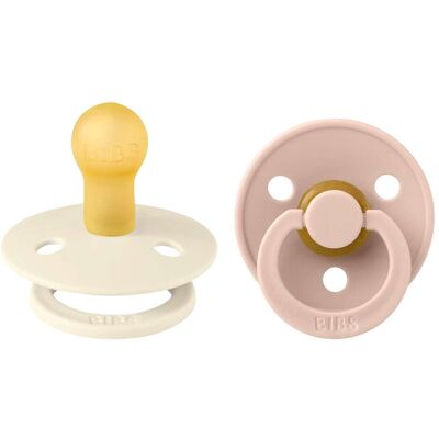 BIBS 2er-Pack Colour Schnuller Latex, 6-18M rosa BIBS 2er-Pack Colour Schnuller Latex, 6-18M rosa