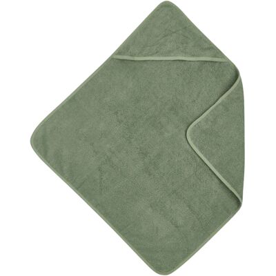 Meyco Baby Kapuzenbadetuch 75x75 cm gruen Meyco Baby Kapuzenbadetuch 75x75 cm gruen