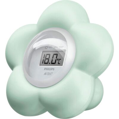 Philips Avent Digitales Bade- und Raumthermometer SCH480/00 gruen Philips Avent Digitales Bade- und Raumthermometer SCH480/00 gruen