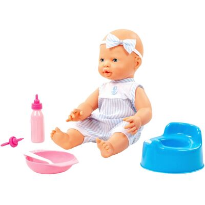 POLESIE Puppe Fröhliches Baby 35cm mit Schnuller & Zubehör mehrfarbig POLESIE Puppe Fröhliches Baby 35cm mit Schnuller & Zubehör mehrfarbig