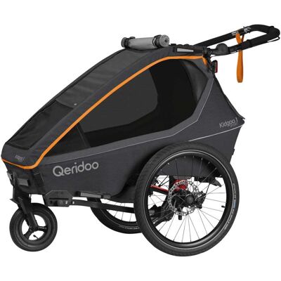 Qeridoo Fahrradanhänger Kidgoo 1 Sport FIDLOCK Edition mehrfarbig Qeridoo Fahrradanhänger Kidgoo 1 Sport FIDLOCK Edition mehrfarbig