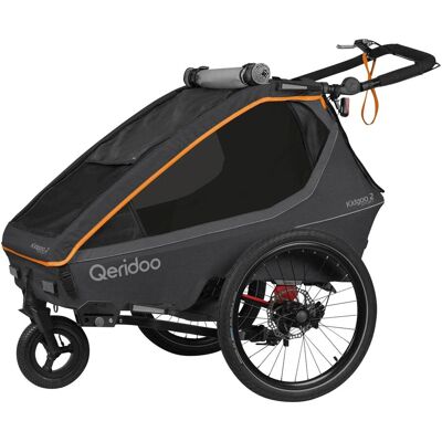 Qeridoo Fahrradanhänger Kidgoo 2 Sport FIDLOCK Edition mehrfarbig Qeridoo Fahrradanhänger Kidgoo 2 Sport FIDLOCK Edition mehrfarbig