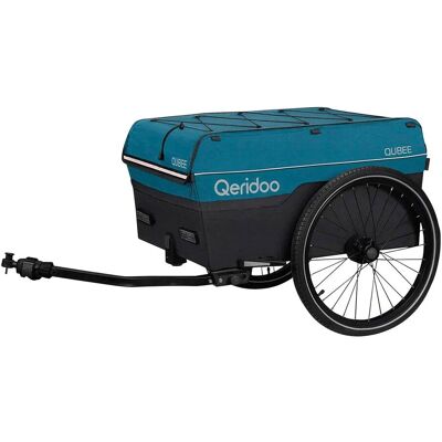 Qeridoo Fahrradanhänger Qubee Grey blau Qeridoo Fahrradanhänger Qubee Grey blau
