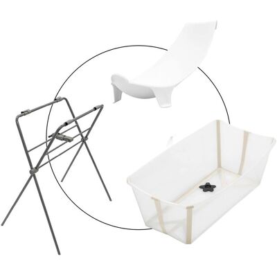 Stokke Badewanne inkl. Badewannensitz Newborn Support und Badewannenständer Stokke Badewanne inkl. Badewannensitz Newborn Support und Badewannenständer