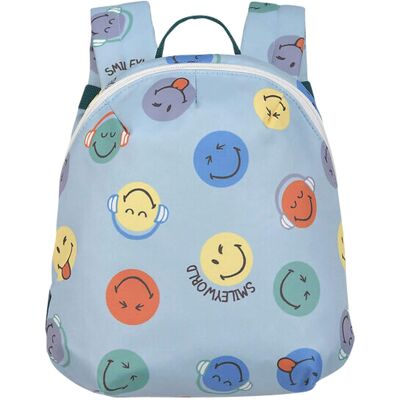 Lässig Kindergartenrucksack Tiny Backpack SmileyWorld® hellblau Lässig Kindergartenrucksack Tiny Backpack SmileyWorld® hellblau