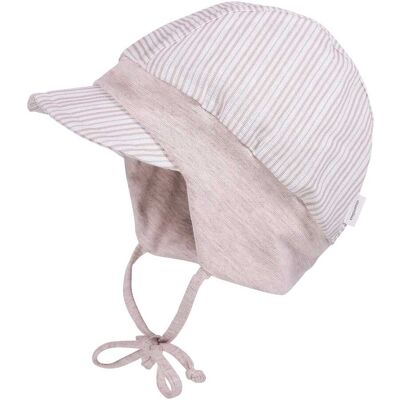 Maximo Ballonmütze Ringel beige natur Maximo Ballonmütze Ringel beige natur