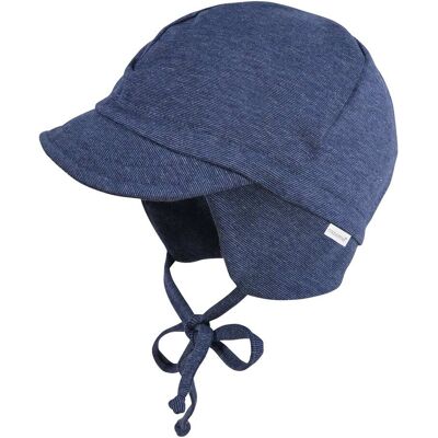 Maximo Mütze mit Schild und UV-Schutz blau Maximo Mütze mit Schild und UV-Schutz blau