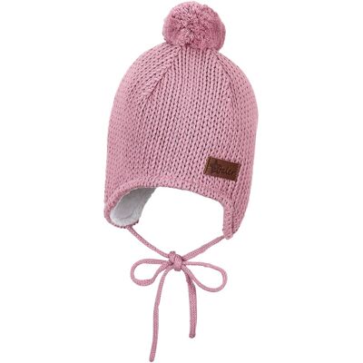 Sterntaler Winter-Strickmütze Bommel rosa Sterntaler Winter-Strickmütze Bommel rosa