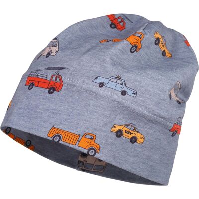 Maximo Beanie Fahrzeuge blau mehrfarbig Maximo Beanie Fahrzeuge blau mehrfarbig