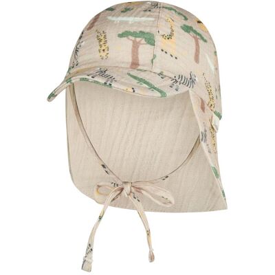 Sterntaler Musselin-Schirmmütze mit Nackenschutz Safari beige mehrfarbig Sterntaler Musselin-Schirmmütze mit Nackenschutz Safari beige mehrfarbig